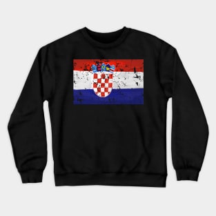 Croatia Flag Crewneck Sweatshirt